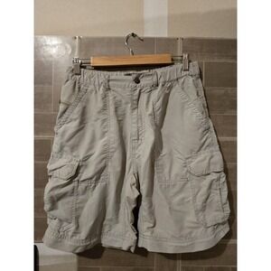 REI‎ Men's Cargo Hiking Shorts Beige Size Medium 28 L Brown